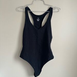 TNA Black Racerback Bodysuit